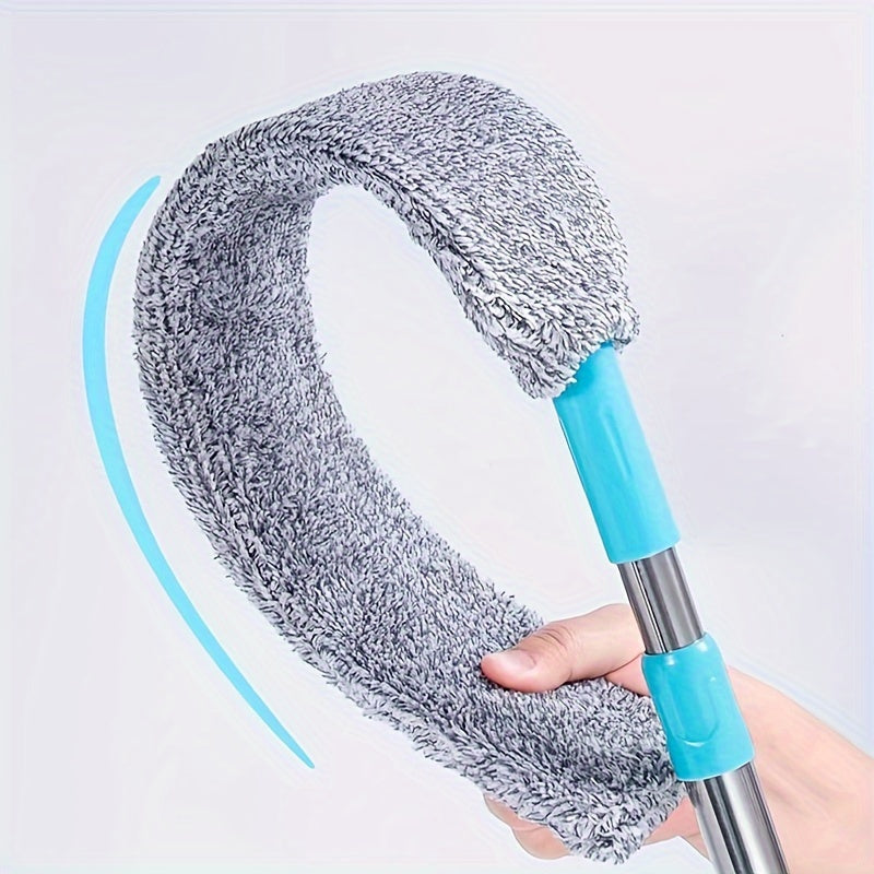 Mop plat retractabil pentru curatare in spatii inguste